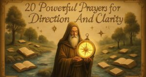 20 powerful Prayers for Direction and Clarity