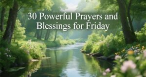 30 Powerful Prayers and blessings for Friday