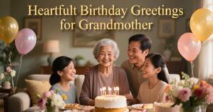 Heartfelt Birthday Greetings for Grandmother