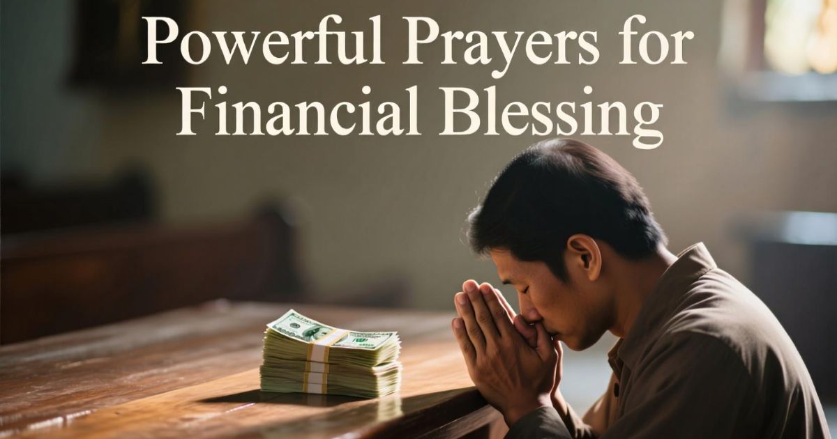 Powerful Prayers for Financial Blessing