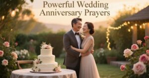 Powerful Wedding Anniversary Prayers