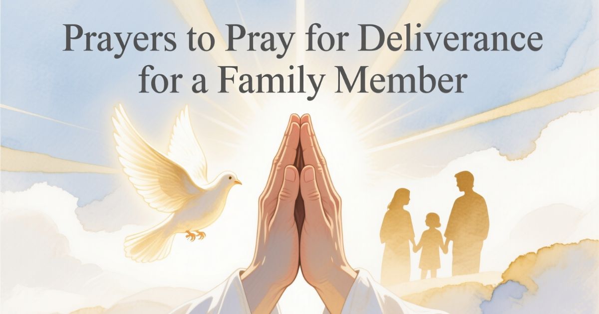 Prayers to Pray for Deliverance for a Family Member