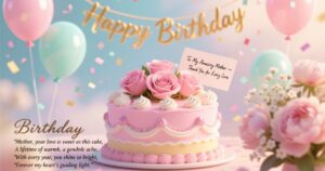 Birthday Poetry for Mother that Speaks Volumes