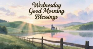 Wednesday Good Morning Blessings